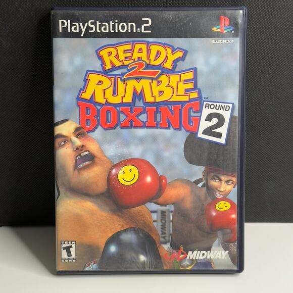 Ready 2 Rumble Boxing: Round 2 (Sony PlayStation 2, 2000) Complete CIB PS2 - Picture 1 of 7